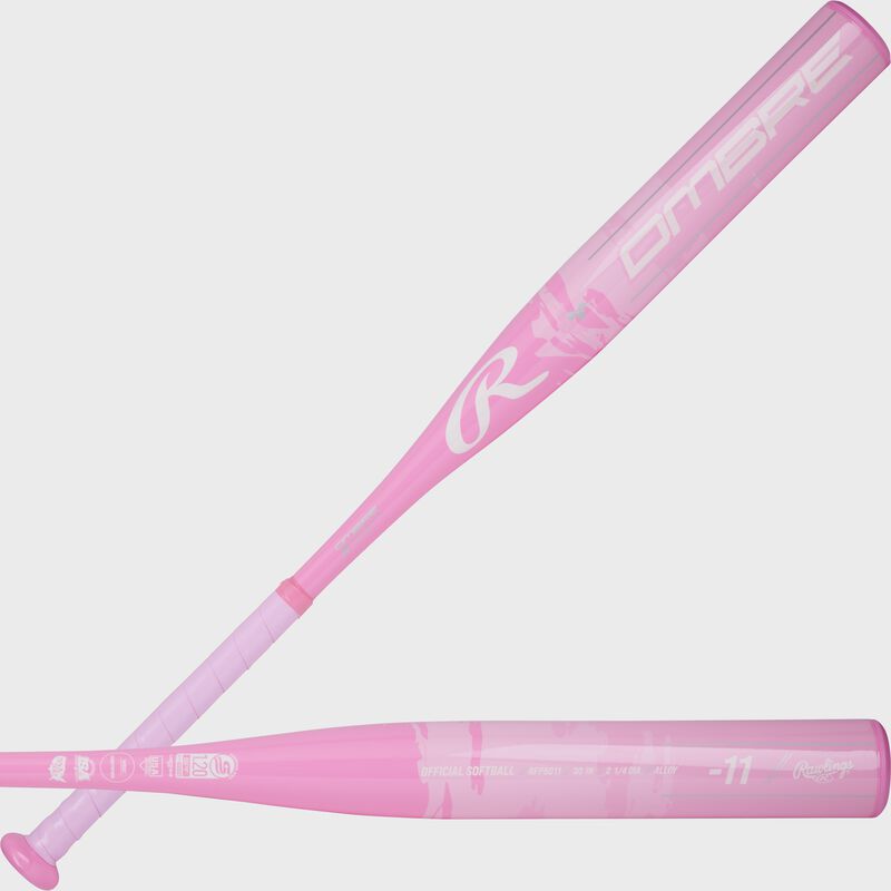 Rawlings Ombre Fastpitch Softball Bat, -11, 26 in