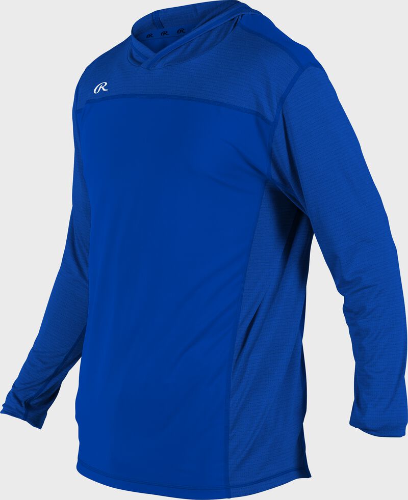 Rawlings ColorSync Lightweight Hoodie, Royal, Adult S