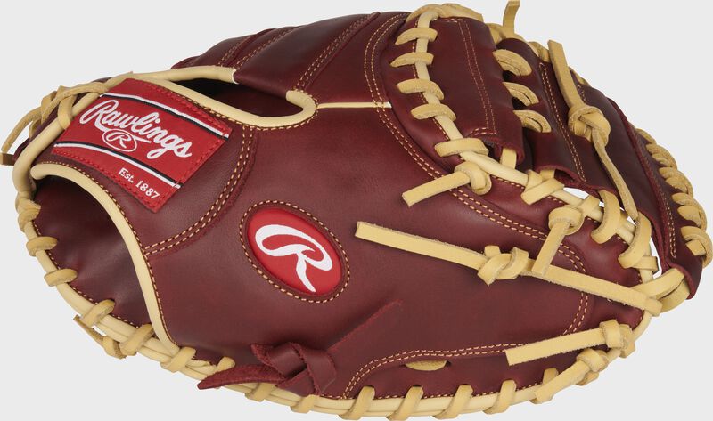 Thumb of a 2022 Sandlot Series 33-Inch catcher's mitt with a 1-Piece solid web - SKU: SCM33SS