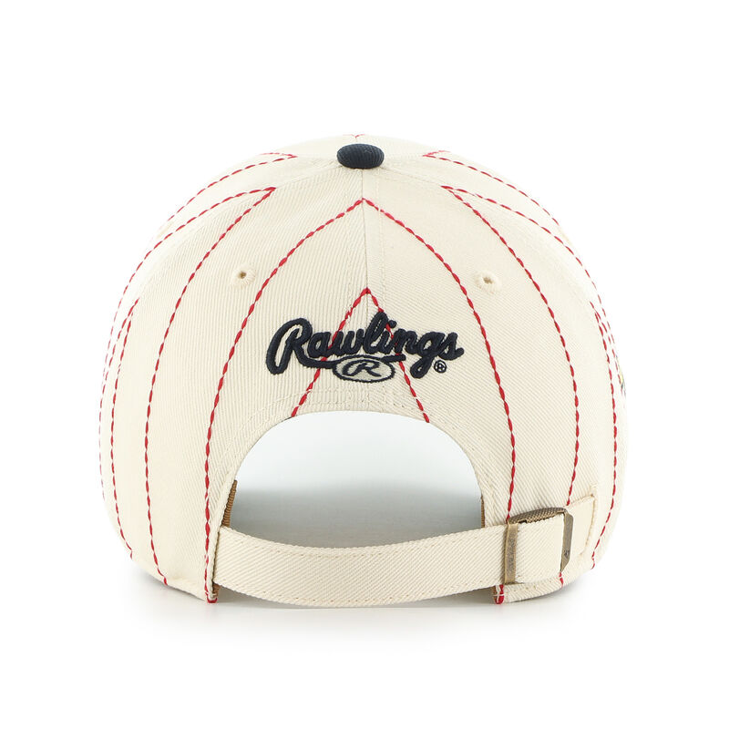 Atlanta Braves Rawlings '47 Brand Pinstripe Clean Up Hat