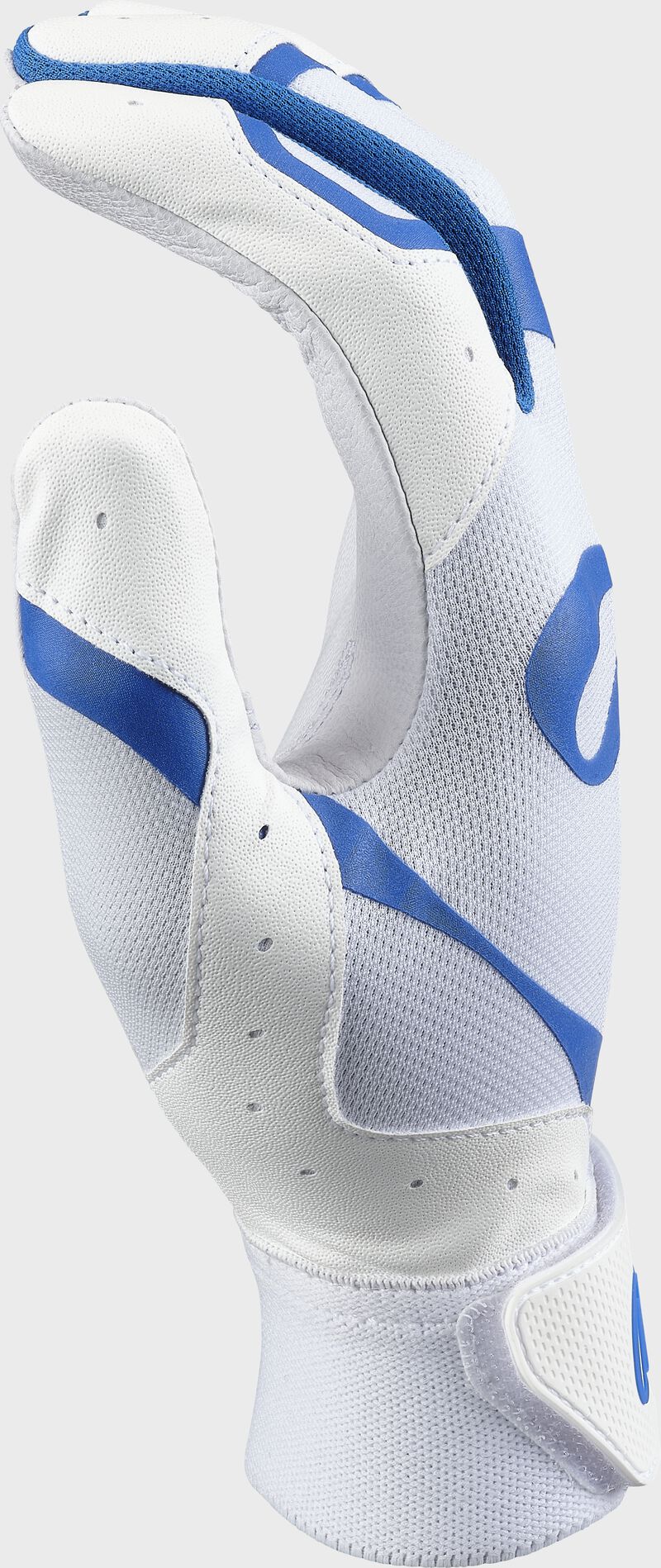 Thumb of a white/royal 5150 II batting glove - SKU: 5150IIBG-WHRY loading=