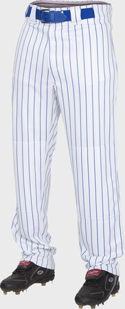 Semi-Relaxed Pinstripe Baseball Pants, Adult & Youth