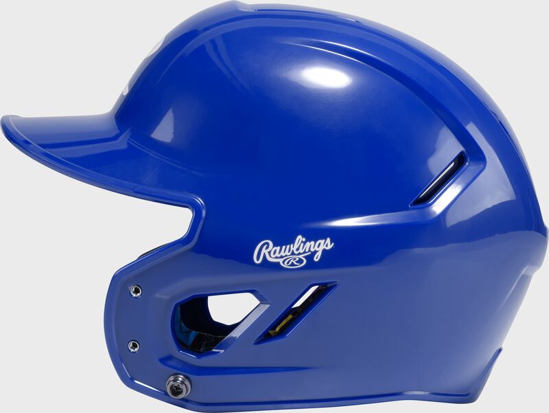 Rawlings CoolFlo Max Youth Batting Helmet, Royal, M/L