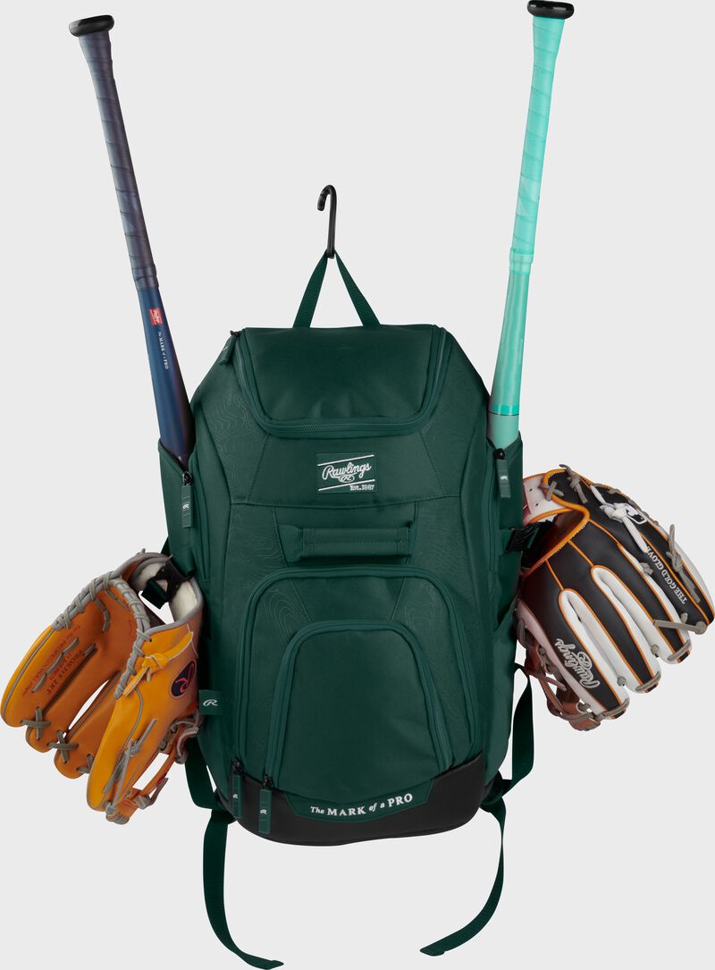Franchise 2 Players Backpack, Dark Green