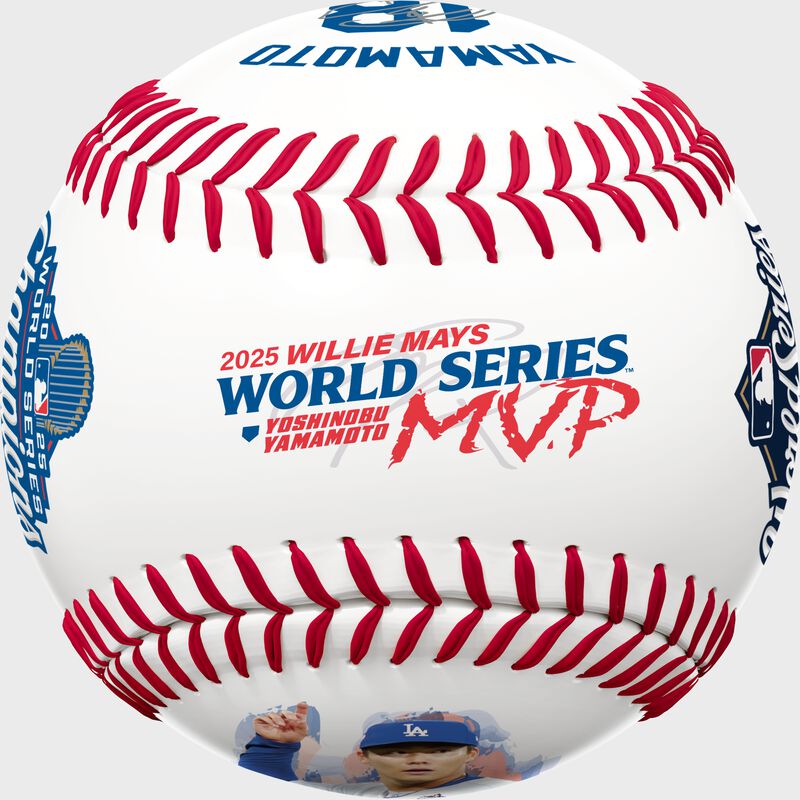 2025 Yoshinobu Yamamoto World Series MVP Replica Baseball, 1 Ball