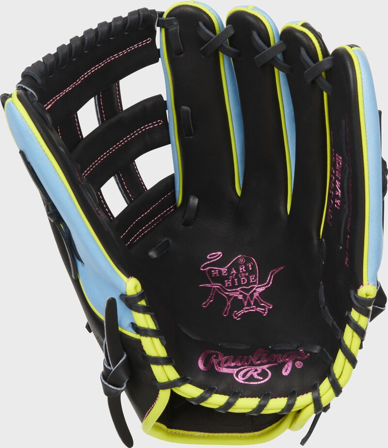 Rawlings colorsync 8 0 heart of the hide outfield glove rawlings