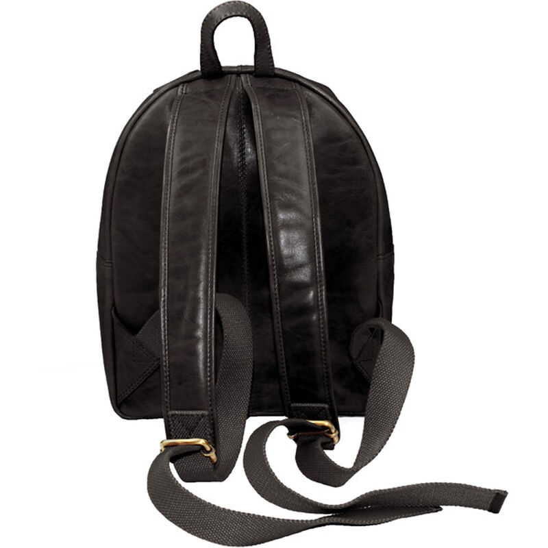 Women's Baseball Stitch Mini Backpack | Black