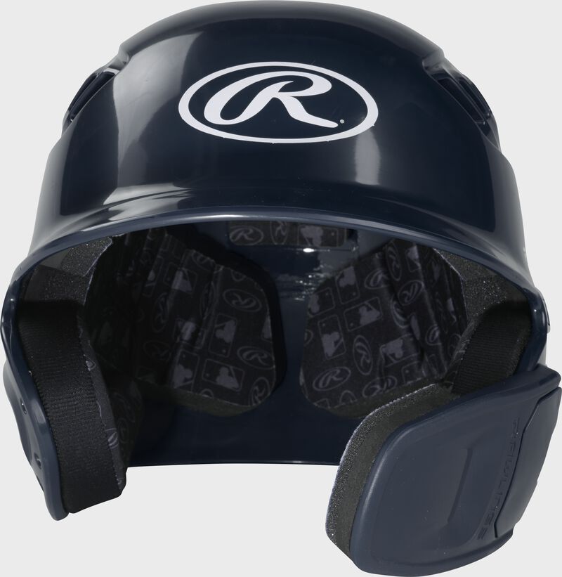 Front view of R16 Reverse Clear Coat Batting Helmet | Junior & Senior - SKU: RSGR6R00