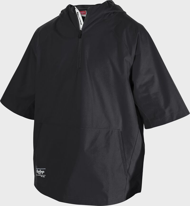 A black Rawlings ColorSync cage jacket - SKU: CSSSJ-B loading=