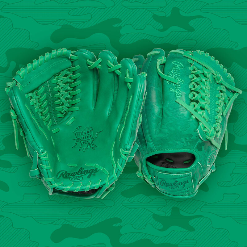 Rawlings HOH ColorSync 10 Kelly Green Camo 11.75-Inch Glove