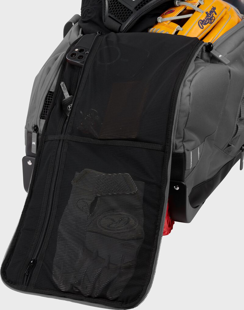 Yadi 2 Wheeled Equipment Bag, Graphite