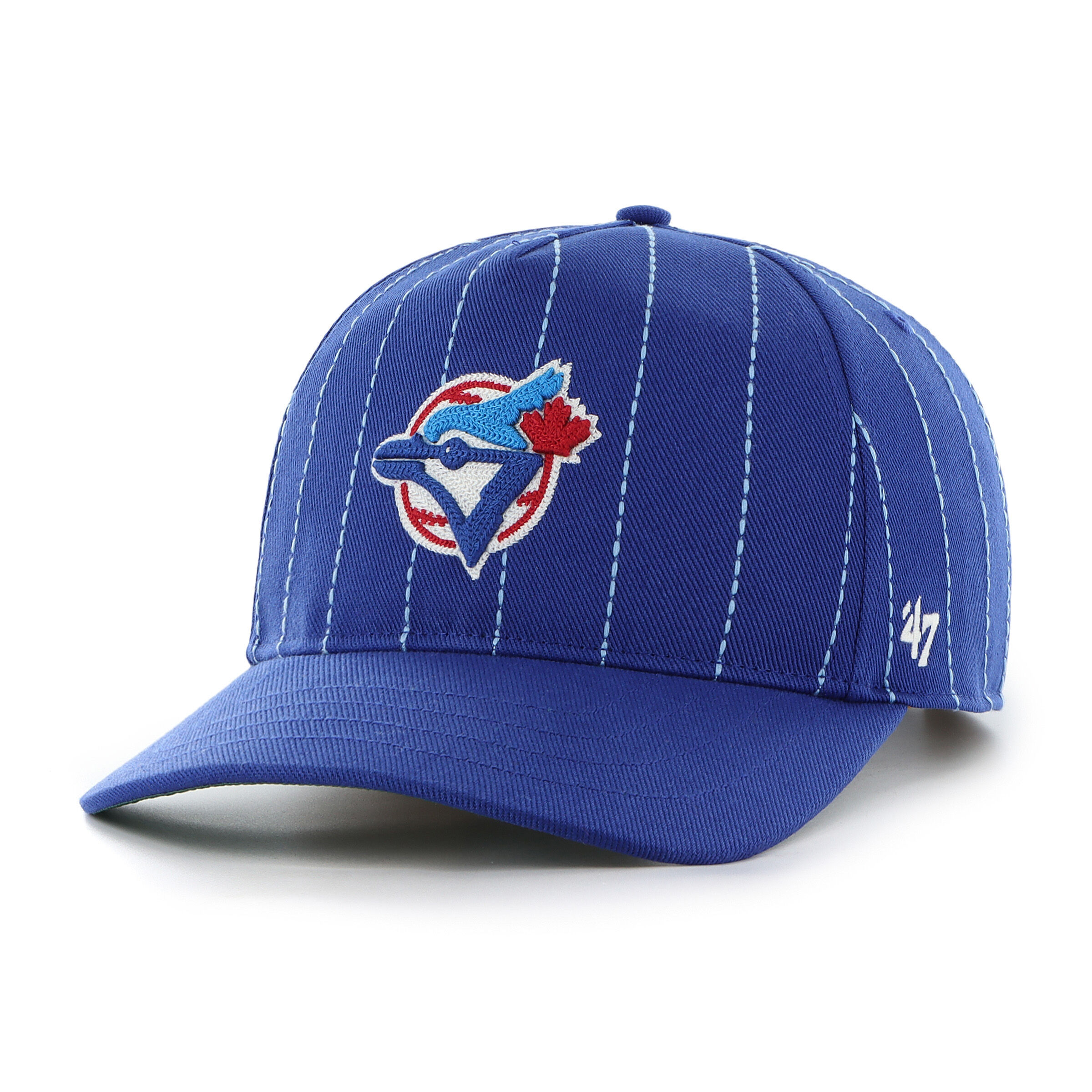Toronto Blue Jays Rawlings '47 Brand Pinstripe Hitch Hat