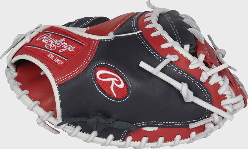 Web back view of 2022 Breakout 32.5-inch Catcher's Mitt loading=