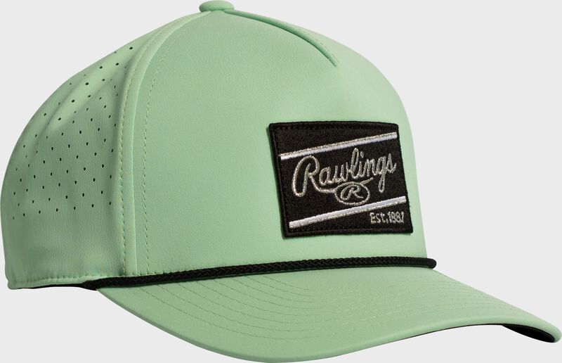 Rawlings Mint Rope Patch Hat loading=