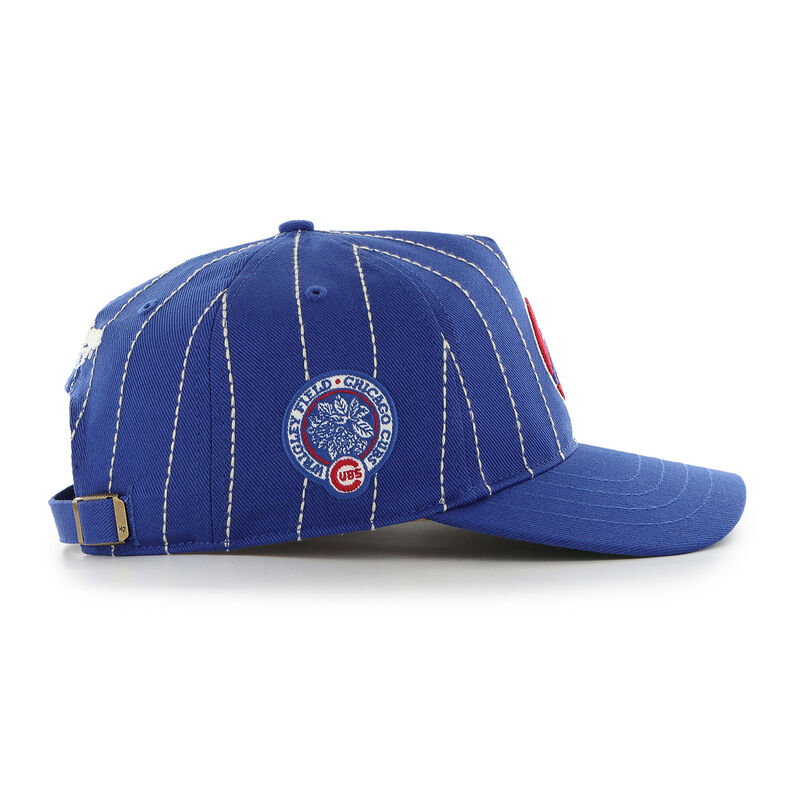 Chicago Cubs Rawlings '47 Brand Pinstripe Hitch Hat
