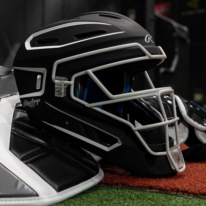 Rawlings Mach Pro Series Catcher's Set, Black, L