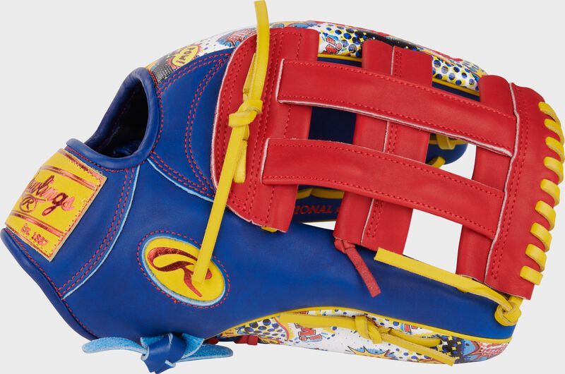 12.75-inch Rawlings Heart of the Hide ColorSync 9.0 Comic Outfield Glove
