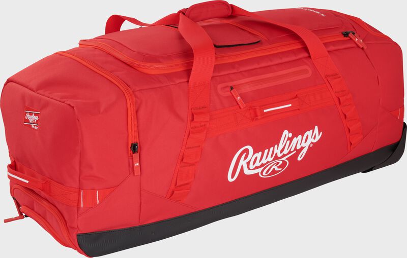 Yadi 2 Wheeled Equipment Bag, Scarlet