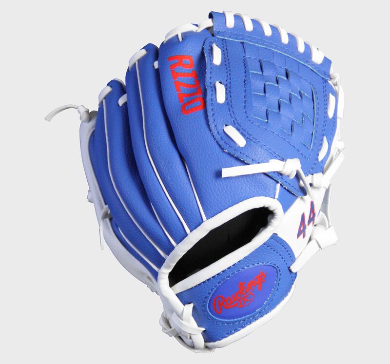 Shell back view of Rawlings MLBPA 9-inch Anthony Rizzo Player glove loading=