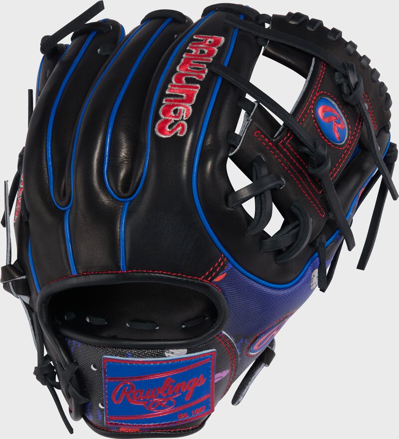 Rawlings Icon Fest Heart of the Hide Black 11.5-Inch Infield Glove, Right Hand Throw