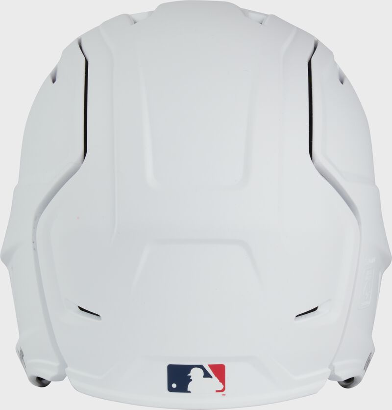 Rawlings Mach Fit Baseball Batting Helmet, White