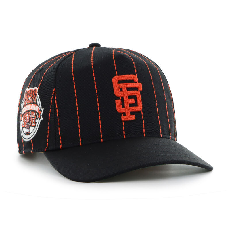 San Francisco Giants Rawlings '47 Brand Pinstripe Hitch Hat