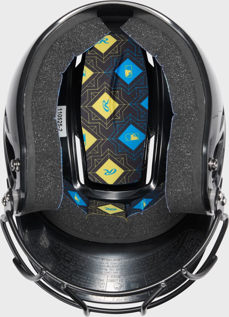 Rawlings CoolFlow Max Batting Helmet With Face Guard, Black, M/L