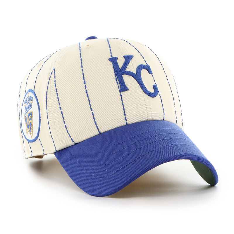 Kansas City Royals Rawlings '47 Brand Pinstripe Clean Up Hat