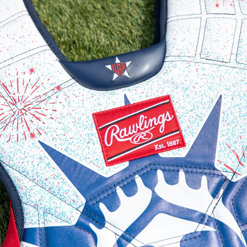 Rawlings Mach Pro Americana Catcher's Set, Large