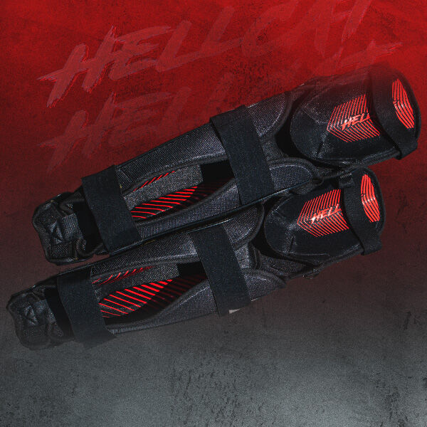 Easton Hellcat Slowpitch Fielding Helmet & Leg Guards Rawlings